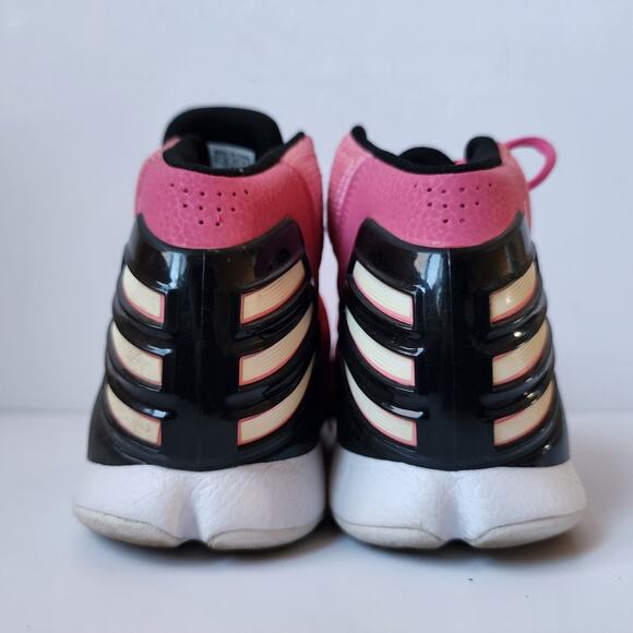 Adidas Adizero Tennis Shoes Mens Size 6 Pink Sprint Web Sneakers - Picture 2 of 11